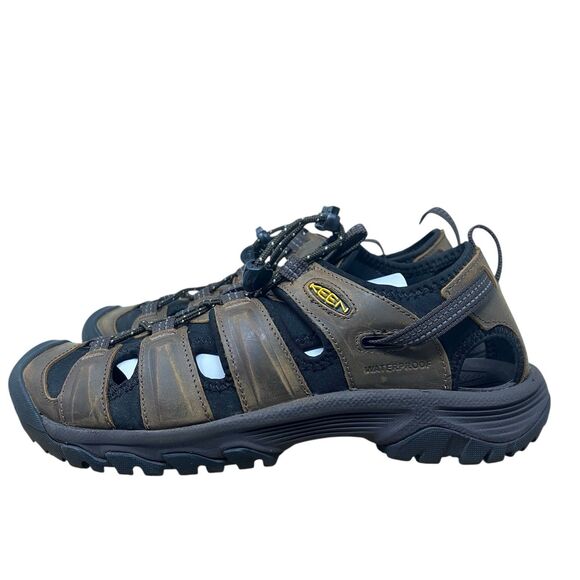 Keen Targhee III‎ Mens 9 Bison Brown Leather Waterproof Hiking Sandals 1022427 main image 10